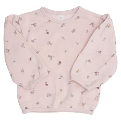 Sweatshirt (Roze) van H&M Katoen, Polyester