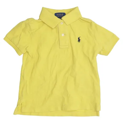 Poloshirt (Geel) van Polo Ralph Lauren Katoen