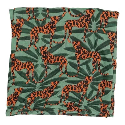 Scarf (Green, Orange, Black) from Fabienne Chapot