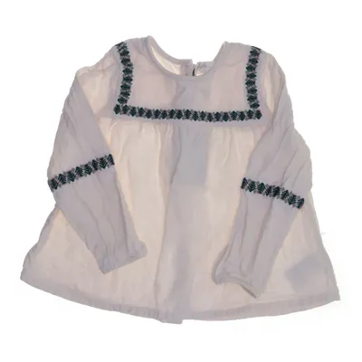 Blouse (Beige, Vert) de H&M Kids Coton