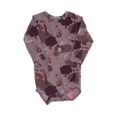 Body (Lila, Brun, Rosa, Flerfärgad) från Guppy Bomull, Elastan