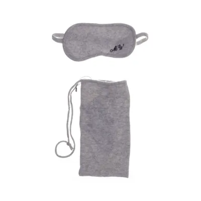 Sleep mask (Gray) from Soft Goat