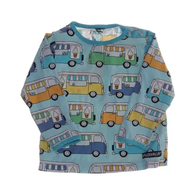 Långärmad t-shirt (Blå, Flerfärgad) från Villervalla