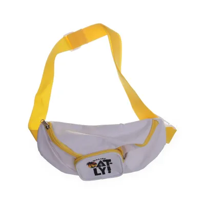 Waist bag (White, Yellow) from Oatly