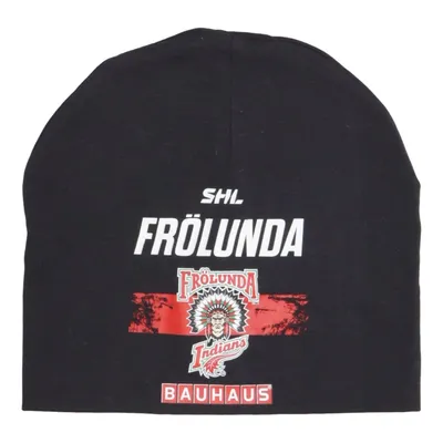 Beanie (Black, Multicolored) from Frölunda Cotton, Polyester