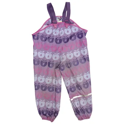 Pantalon imperméable (Violet, Multicolore) de Småfolk Polyuréthane, Viscose