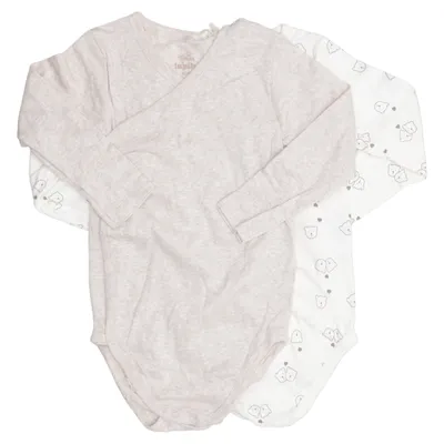 Body (Beige, Blanc) de Lupilu Coton