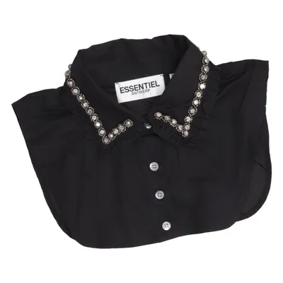 Col de chemise (Noir) de Essentiel Antwerp Coton