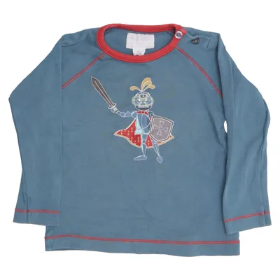 Långärmad t-shirt (Blå, Röd) från Phister & Philina Bomull