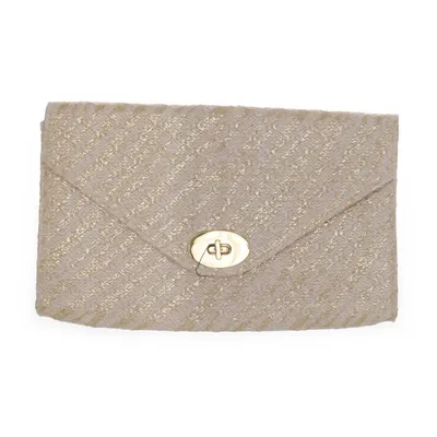 Kuvertväska (Beige, Guldfärgad) från H&M