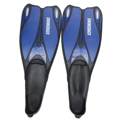 Flippers (Blue, Black) from Swimcoach