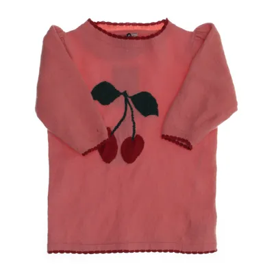 Robe (Rose, Multicolore) de Konges Sløjd Coton, Laine