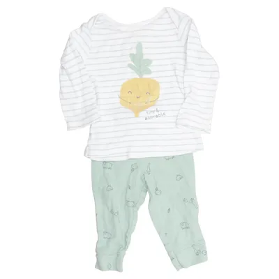 Set (Grön, Vit, Flerfärgad) från Carter's Bomull, Elastan, Polyester