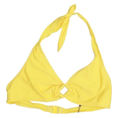 Haut de bikini (Jaune) de Race Marine Élasthane, Polyamide, Polyester
