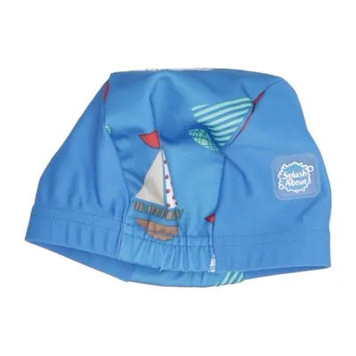 UV cap (Blue, Multicolored) from Splash About Elastane, Polyamide