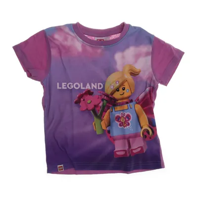 T-shirt (Purple, Multicolored) from Legoland Cotton, Polyester