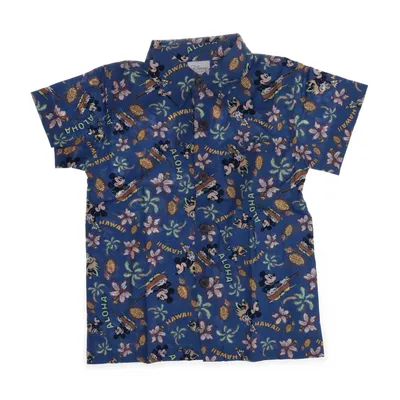 Kortärmad skjorta (Blå, Flerfärgad) från Disney Store Bomull