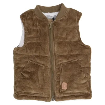 Outdoor vest (Bache) van Bout'chou Katoen, Elastaan, Polyester