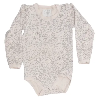 Body (Beige) från Gro Bomull, Elastan