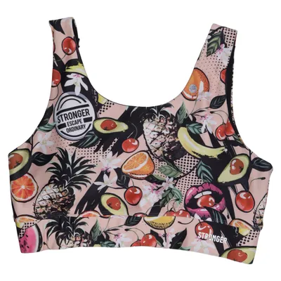 Sport-BH (X-LARGE) från Stronger Elastan, Återvunnen polyester