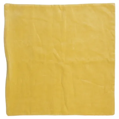 Housse de coussin (Jaune) de Linum Coton
