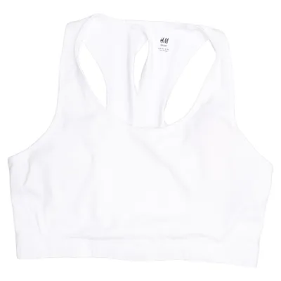 Brassière (Blanc) de H&M Sport Polyester, Élasthane