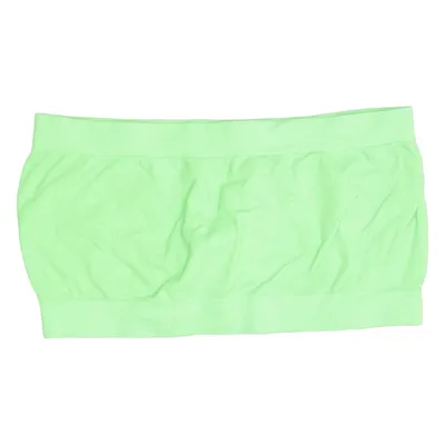 Bandeau bra (Green) from Seamless Elastane, Polyamide
