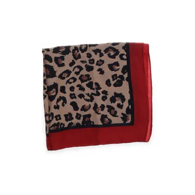 Kostymsjal (Beige, Svart, Röd)