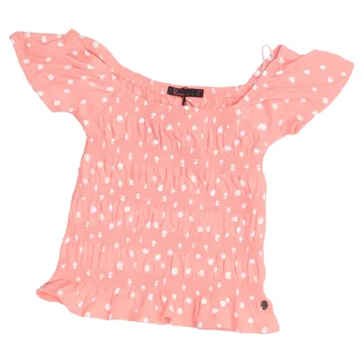 Top (Roze, Wit) van Persival Katoen, Polyester