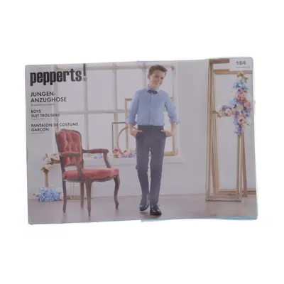Suit pants (Blue) from Pepperts Cotton, Polyester