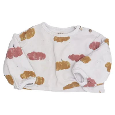 Sweatshirt (Beige, Flerfarvet) fra Play Up Økologisk bomuld
