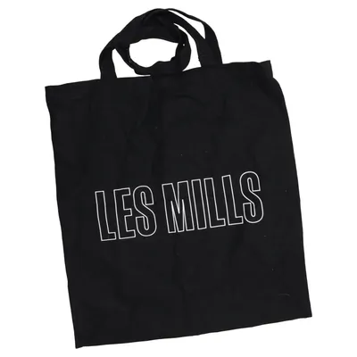 Canvas bag (Black) from LesMills