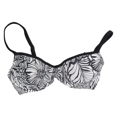 Haut de bikini (Noir, Blanc) de Femilet Élasthane, Polyamide