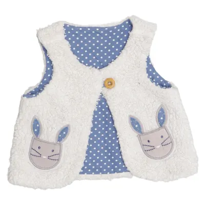 Ytterväst (Beige, Blå, Vit) från Baby Boden Bomull, Polyester