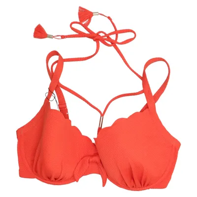 Bikini top (Red) from Hunkemöller Elastane, Polyester