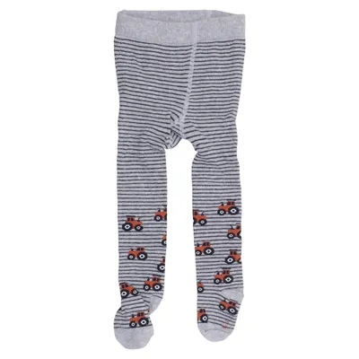 Strømpebukser (Grå, Flerfarvet) fra Topomini Bomuld, Elastan, Polyamid