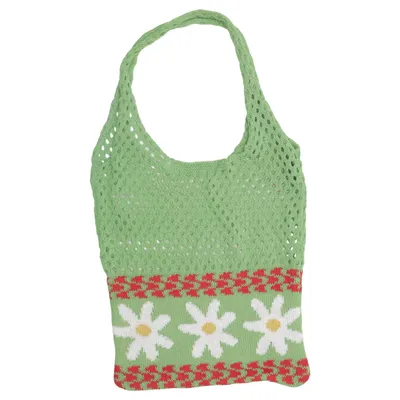 Sac en toile (Vert, Multicolore) de Vintage Supply Polyester