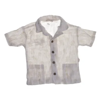 Chemise à manches courtes (Beige, Multicolore) de little Chakra Coton