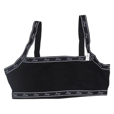 Bralette (Svart, Vit) från Pink Victoria's Secret Bomull, Modal, Polyester