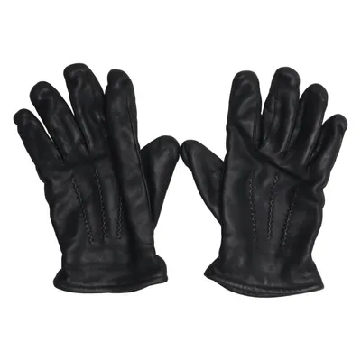 Leather gloves (Black) from Handskkompaniet