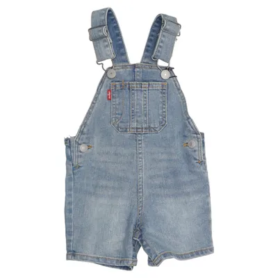 Tuinbroek (Blauw) van Levi Strauss & Co Katoen, Elastaan, Polyester