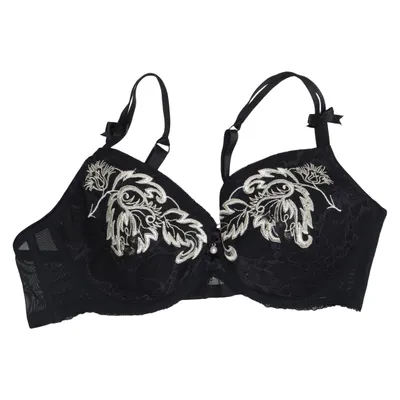 Bra (Black) from Miriale Cotton, Elastane, Polyamide, Polyester