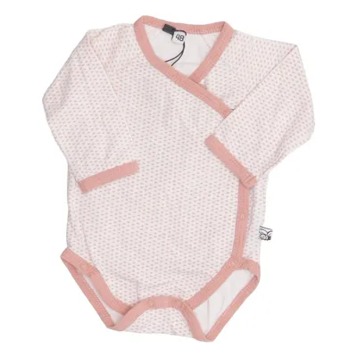 Romper (Roze, Wit) van Pippi Elastaan, Organisch katoen