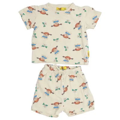 Set (Beige, Multicolored) from Åhléns Kids Cotton, Elastane