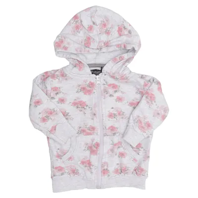 Hoodie (Gray, Pink, Multicolored) from Pytteliten Cotton, Polyester