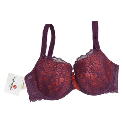 Soutien-gorge (Violet, Rouge) de Selmark Élasthane, Polyamide, Polyester