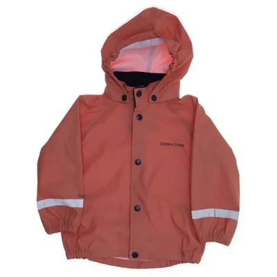 Rain jacket (Pink) from Didriksons 1913 Polyester, Polyurethane
