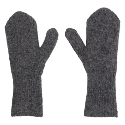 Wanten (Grijs) van NA-KD Alpacawol, Elastaan, Polyester