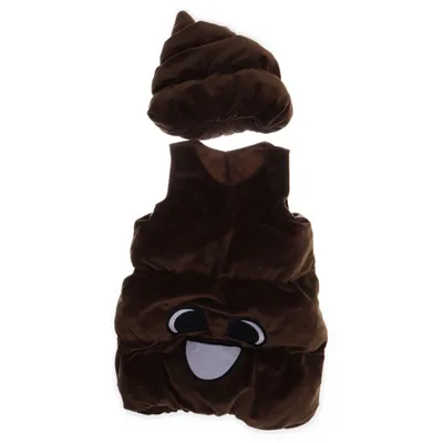 Maskeradkläder (Brun, Vit, Svart) från Libero Polyester