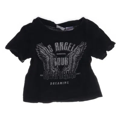 T-shirt (Svart) från Mini Gina Tricot Bomull